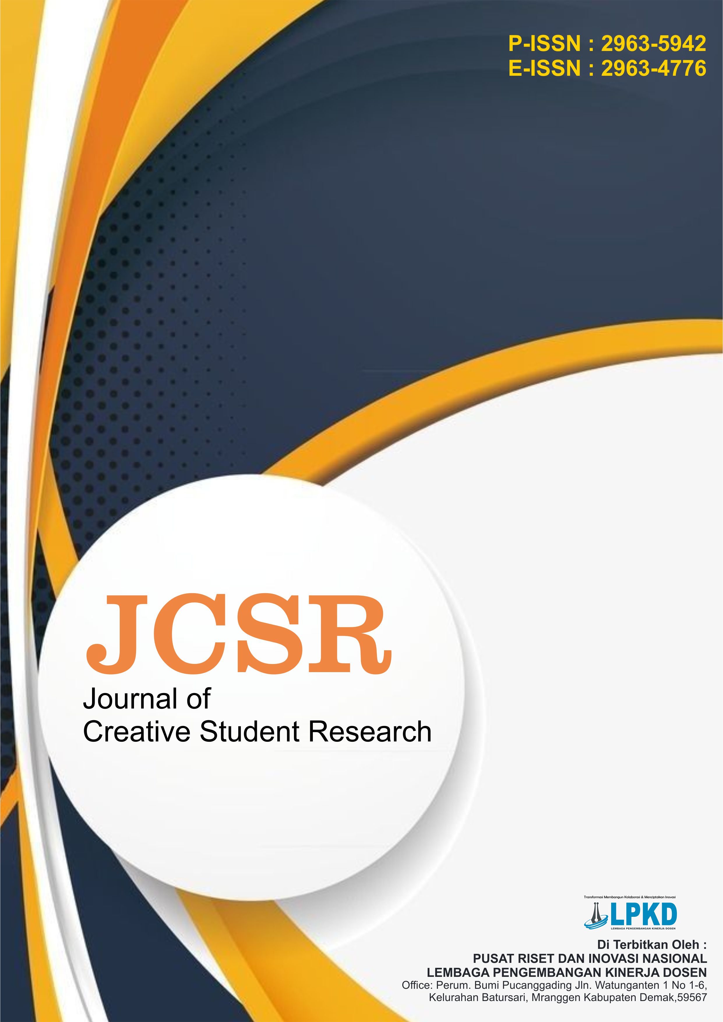 					View Vol. 4 No. 2 (2026): April : Journal of Creative Student Research
				